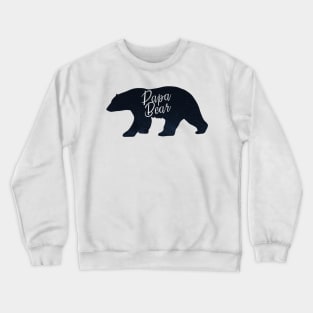 papa bear Crewneck Sweatshirt